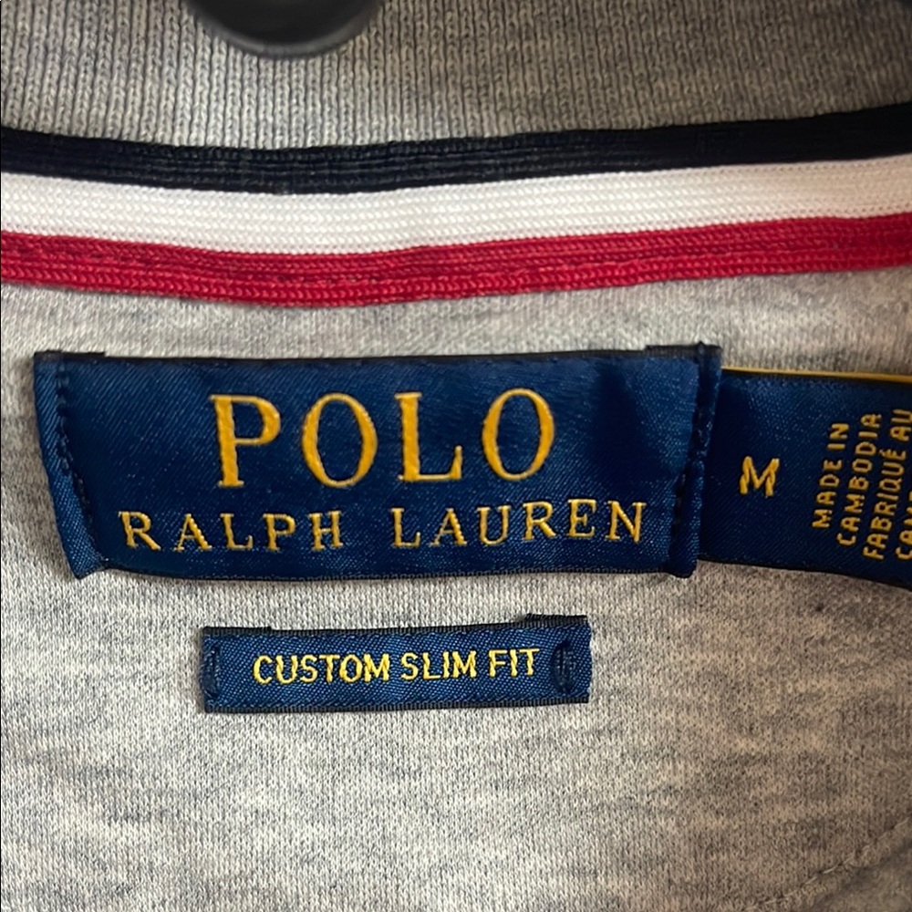 Polo by Ralph Lauren Gray Classic Polo Shirt custom slim fit - Picture 11 of 11